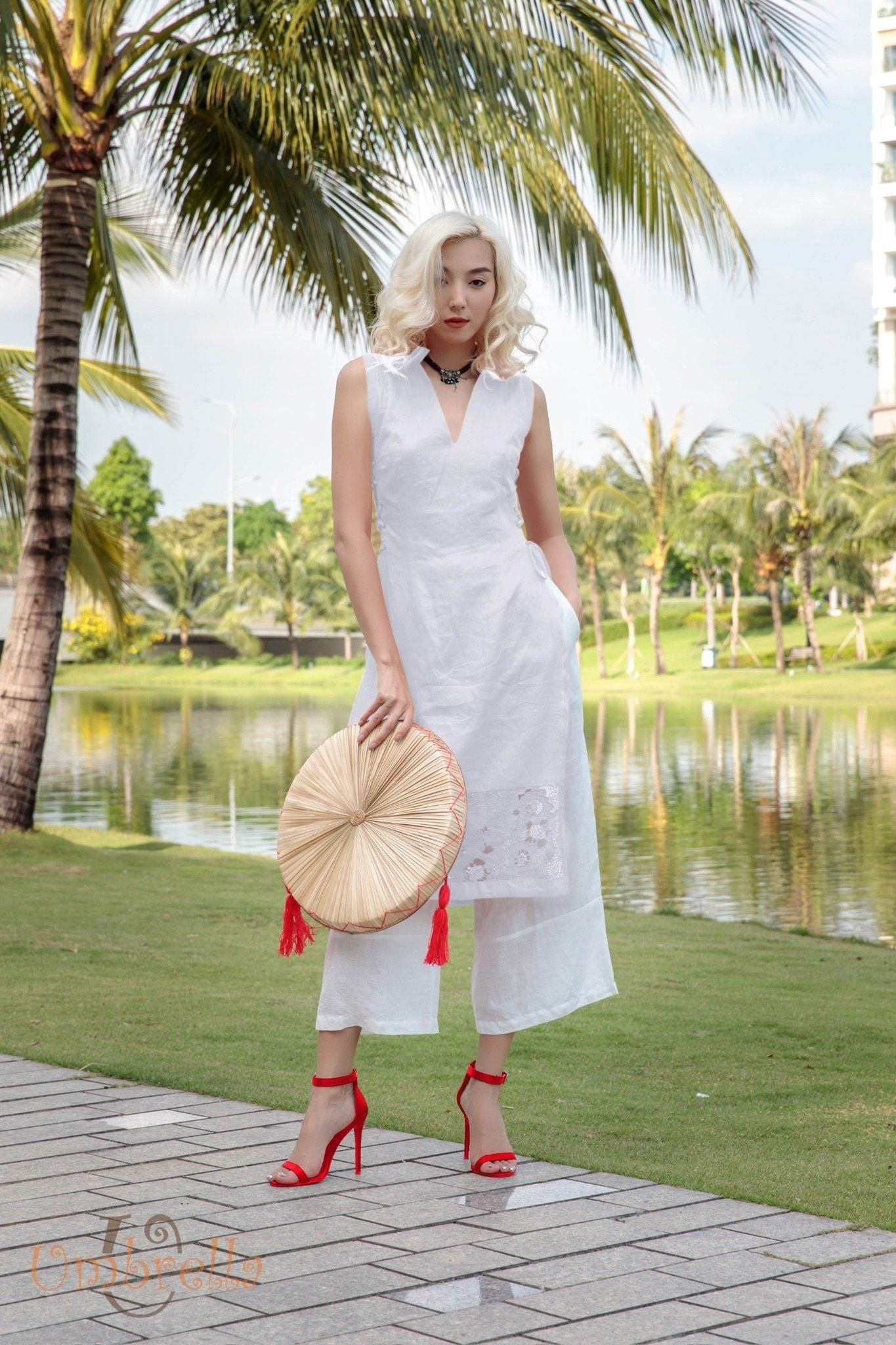 Áo Dài Linen Đẹp