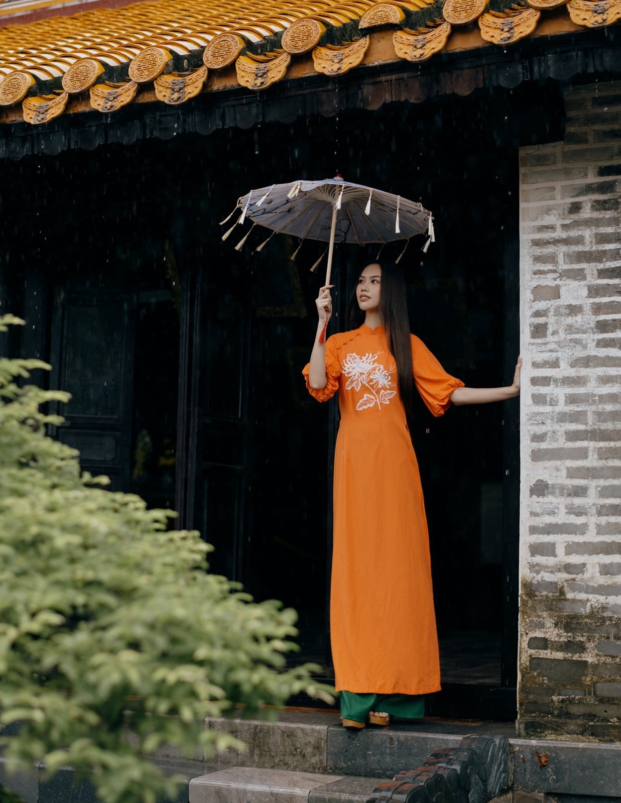 Áo Dài Linen Đẹp