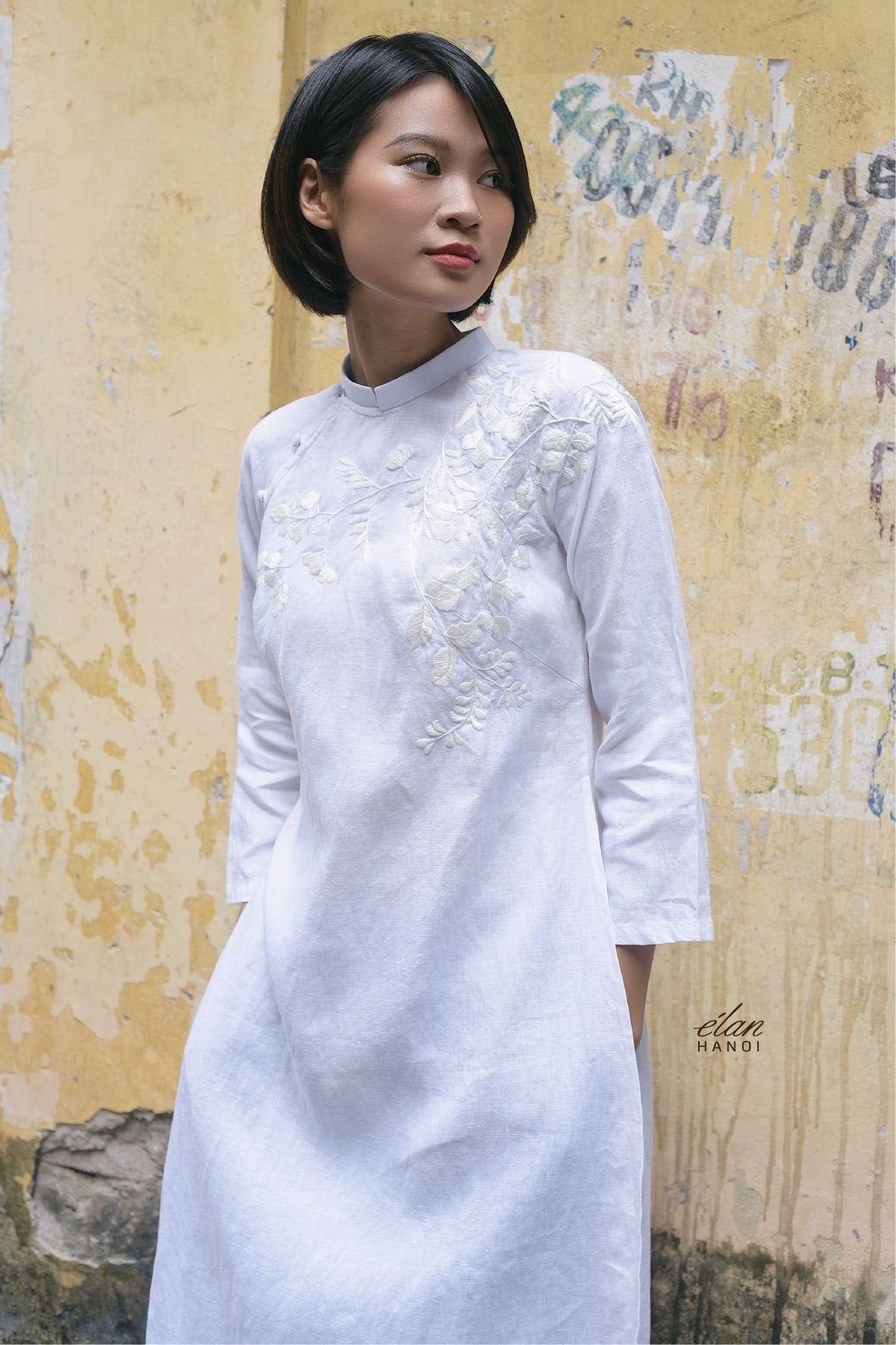 Áo Dài Linen Đẹp