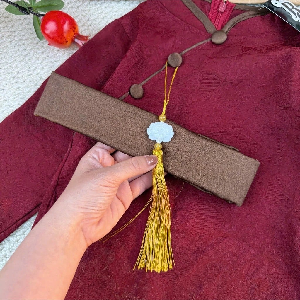 Mẫu áo dài tết cho bé trai cách tân