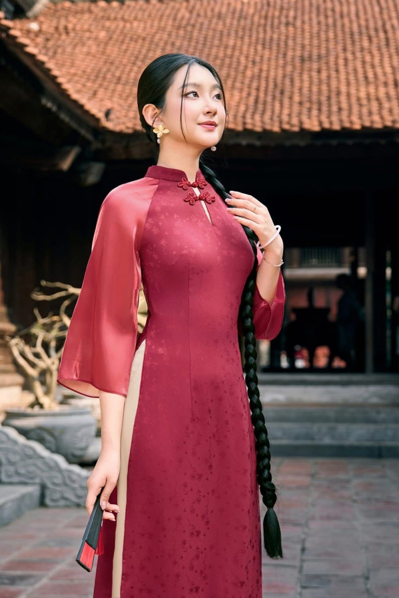 áo dài tết