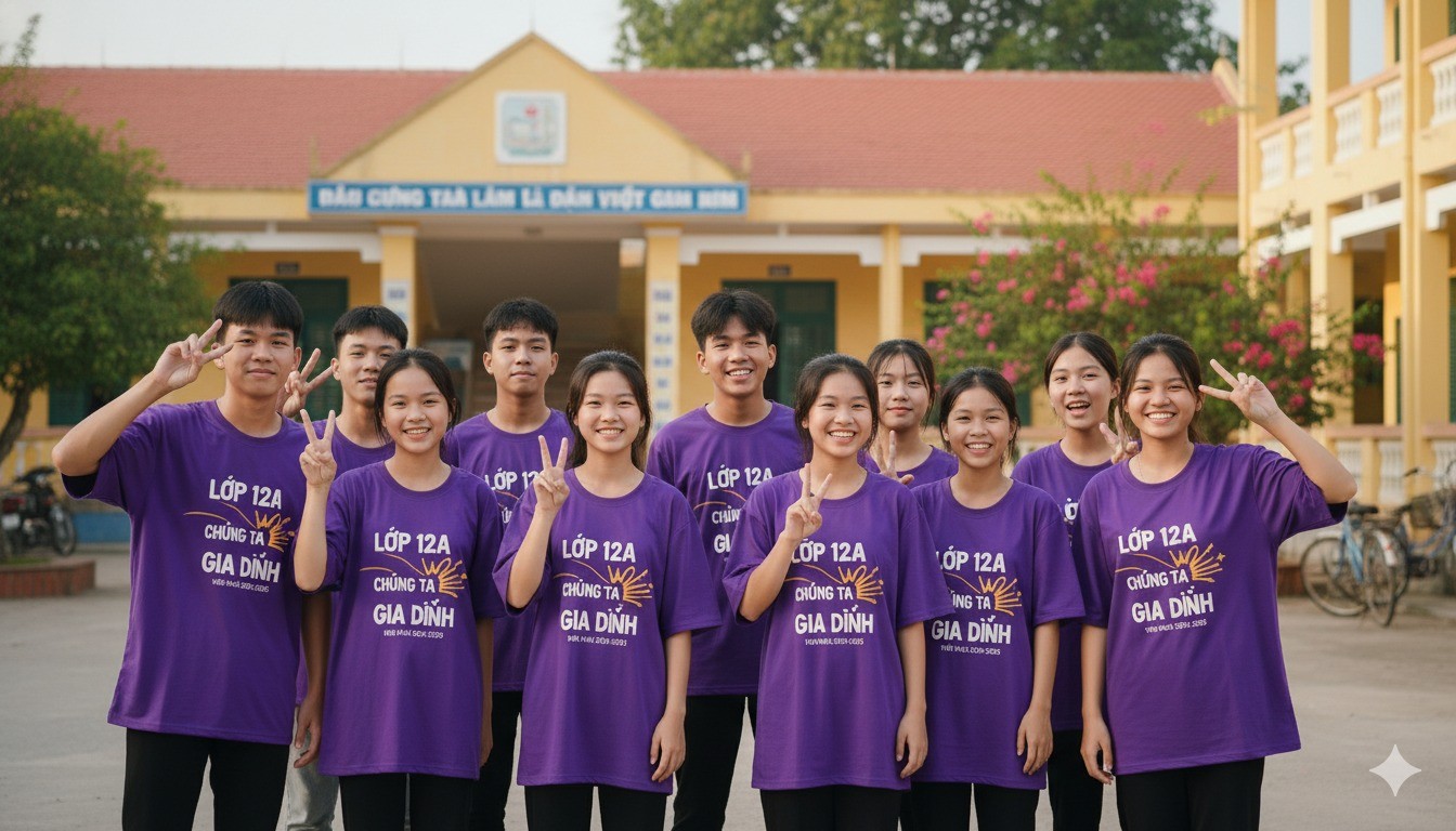 Thiết kế trên áo