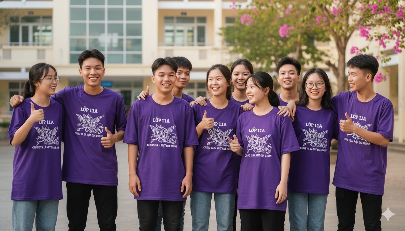 Thiết kế trên áo