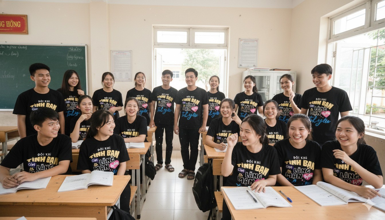 Áo đồng phục lớp cấp 1