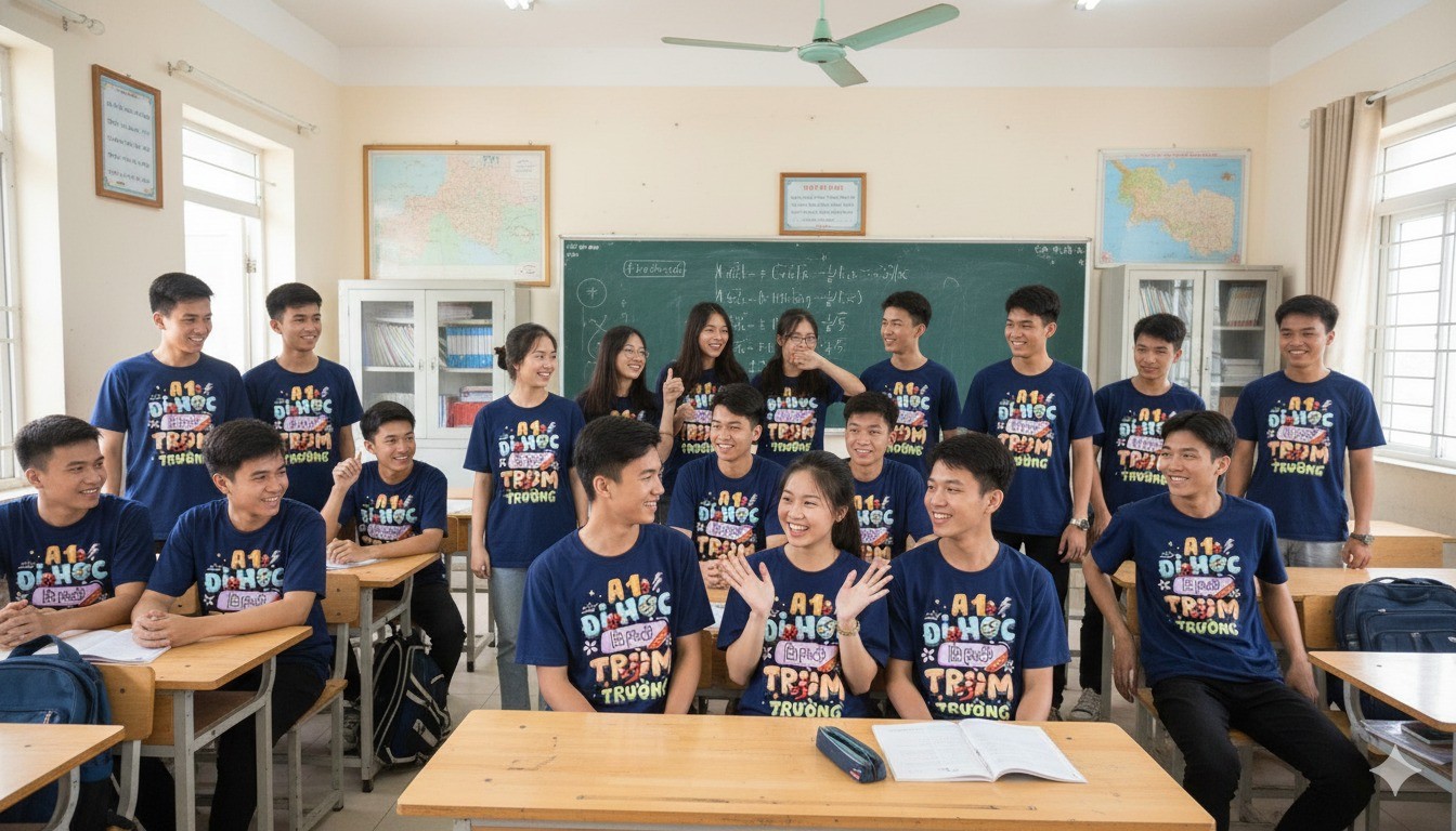 Áo đồng phục lớp cấp 1