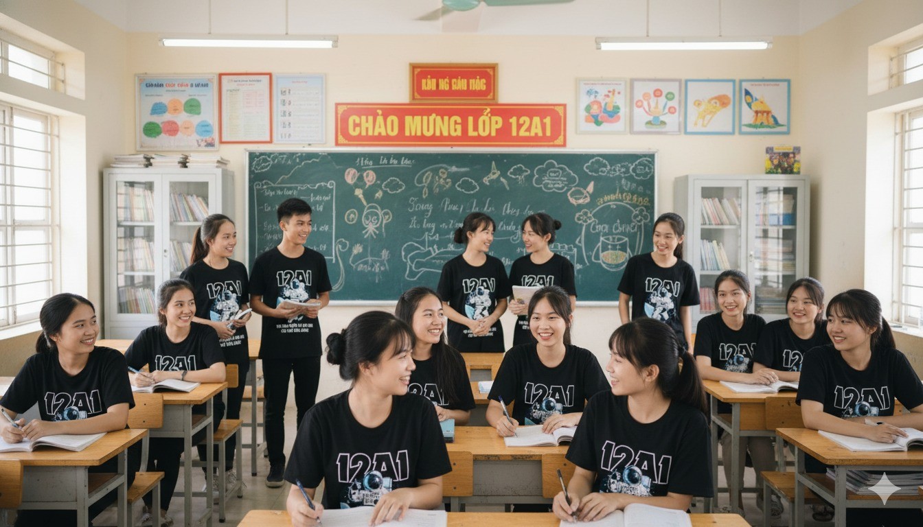 Áo đồng phục lớp cấp 1