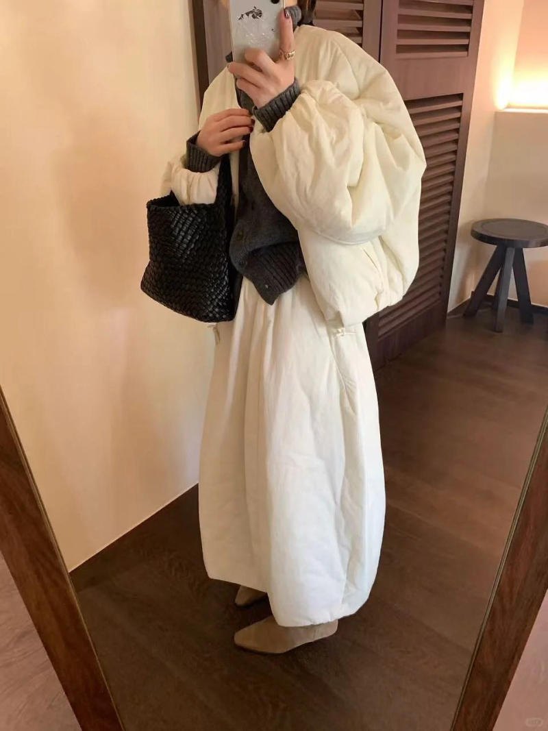 mẫu áo khoác phao nữ đại hàn