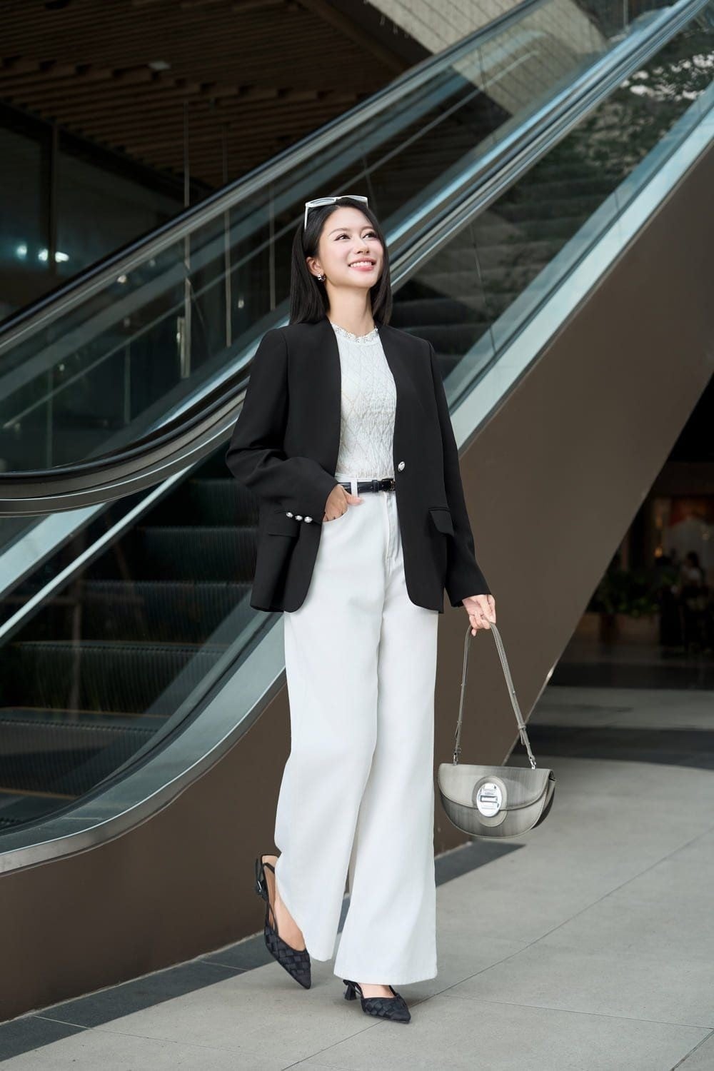 mẫu áo khoác không cổ hot 2026 tại Cardina