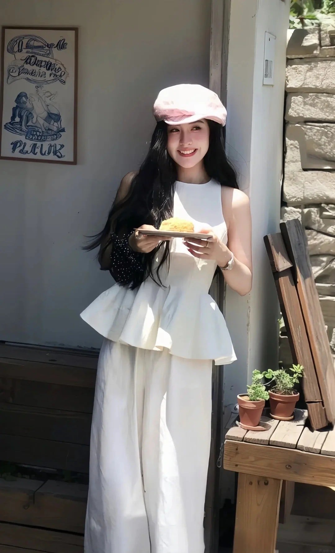 kiểu áo voan đẹp trẻ trung