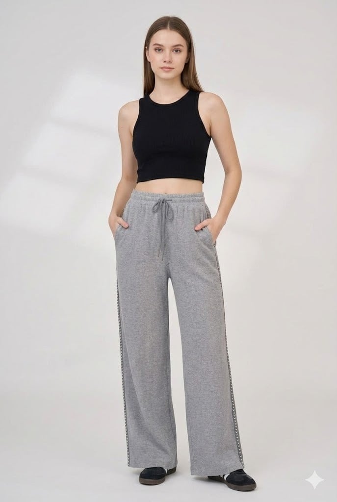 Quần nỉ phối với áo gì?