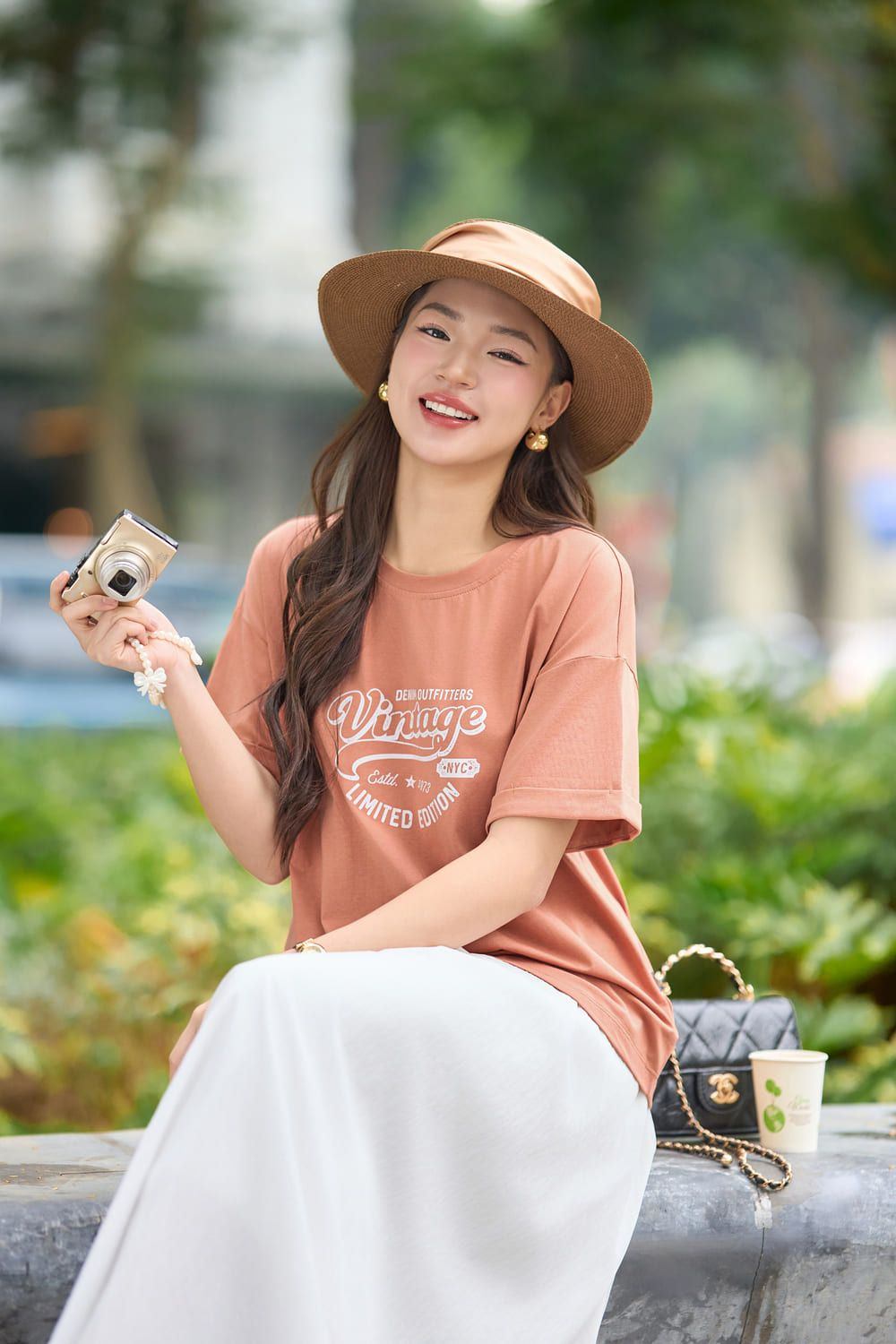 mẫu áo đẹp cho người béo bụng