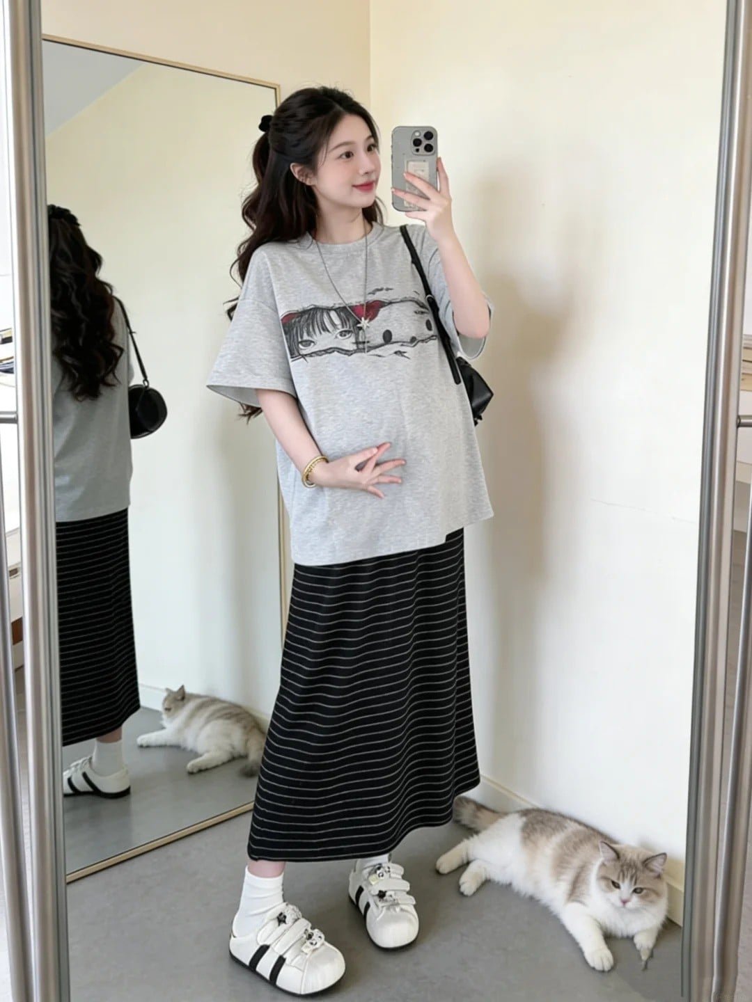 bầu mặc gì đẹp