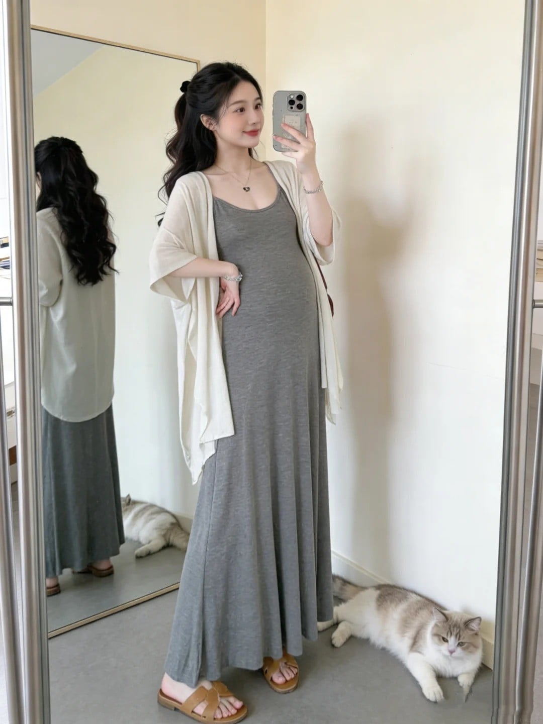 bầu mặc gì đẹp
