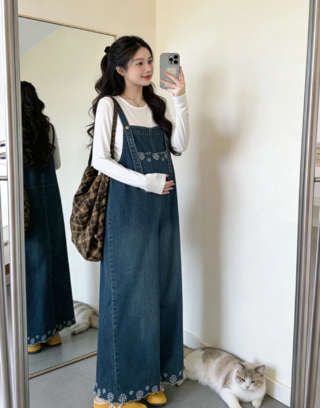 bầu mặc gì đẹp