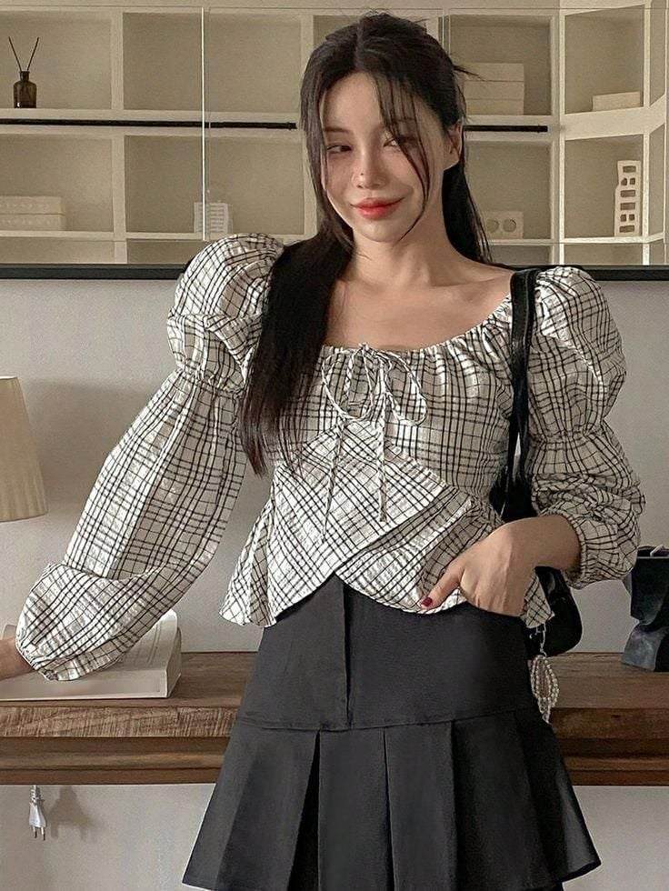 Áo kẻ caro
