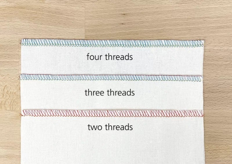 Các kiểu vắt sổ phổ biến: