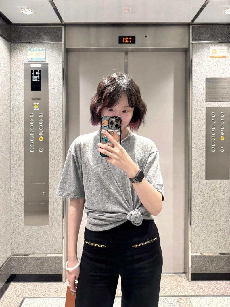 cách buộc áo phông