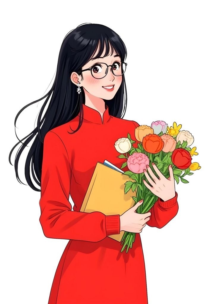 vẽ áo dài đơn giản mà đẹp