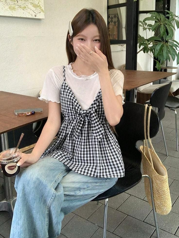 áo kẻ caro