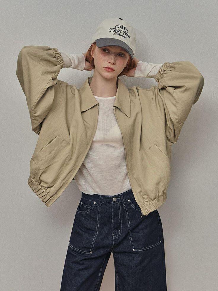 Barn Jacket và Quần Jeans ống đứng