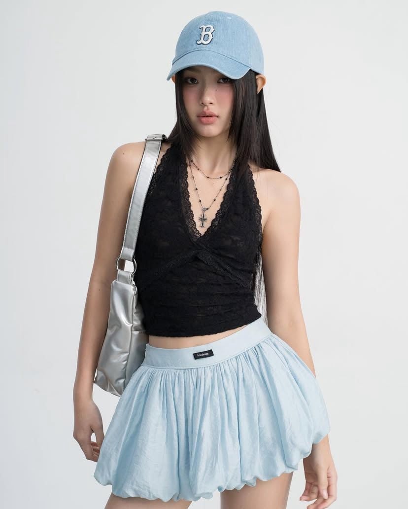 Bubble skirt chân váy quả bí là gì