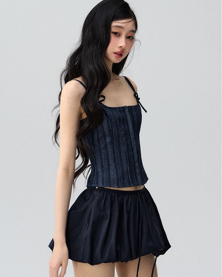 Bubble skirt chân váy quả bí là gì