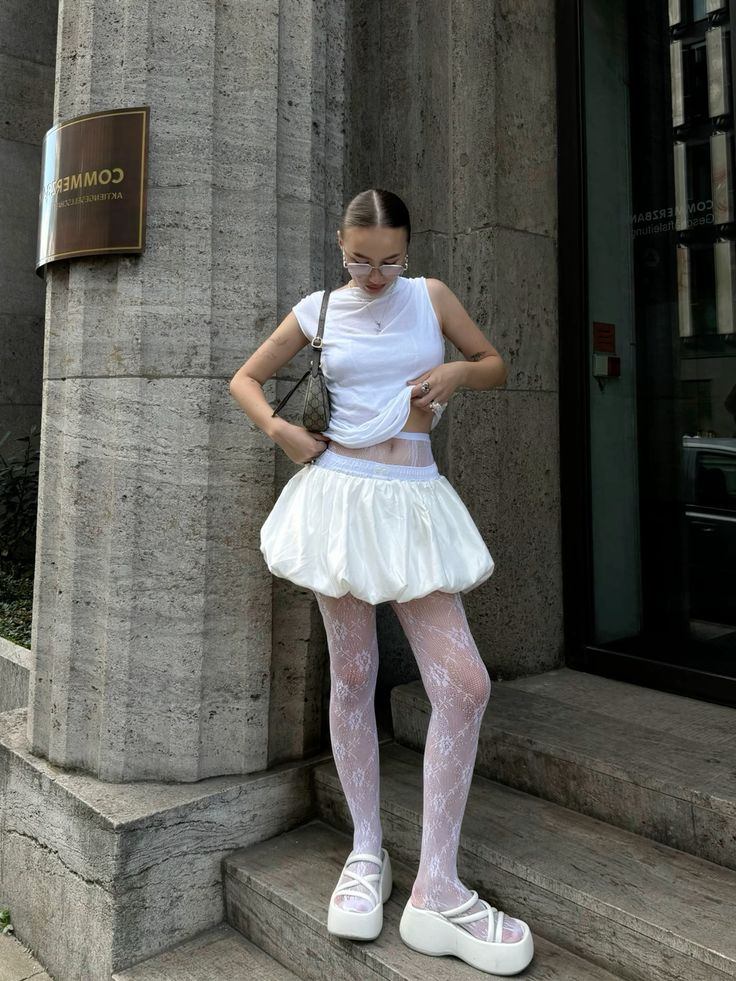 Bubble skirt chân váy quả bí là gì