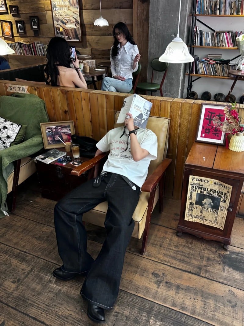 chụp ảnh che mặt