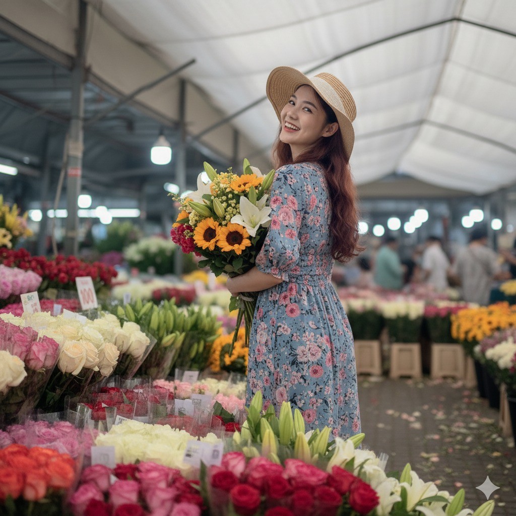 Dáng chụp tự nhiên, tinh tế