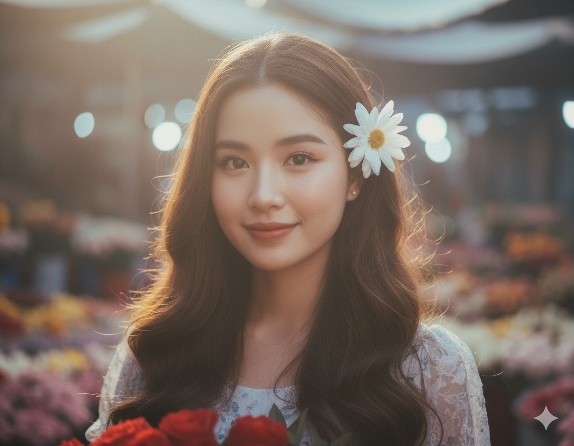 Dáng chụp tự nhiên, tinh tế