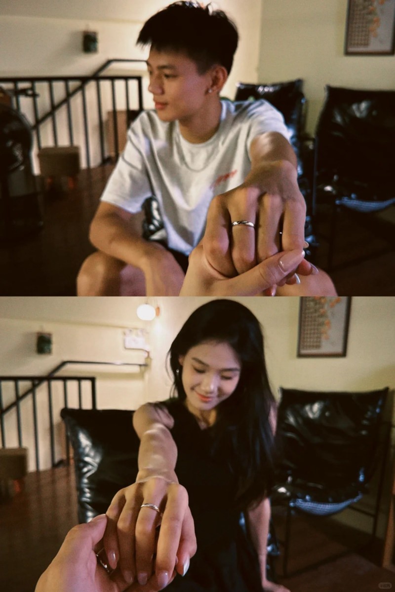 cách chụp ảnh khoe nhẫn đôi