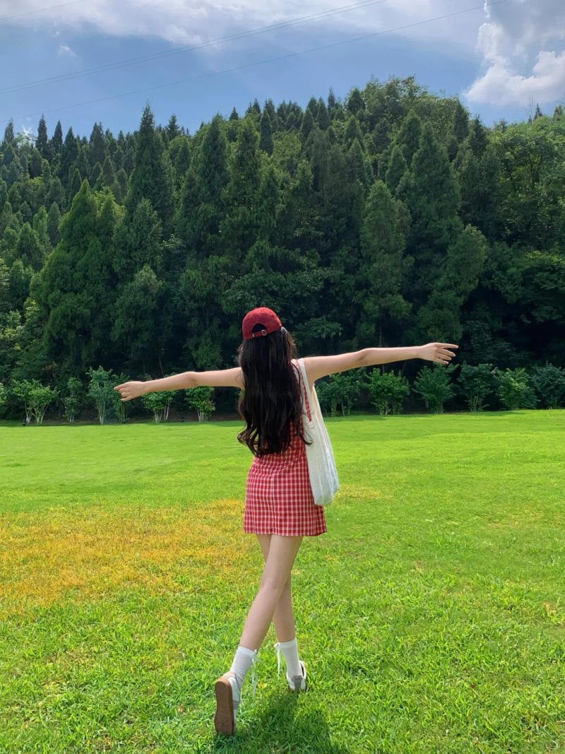 3. Dáng dang tay đón gió tự do