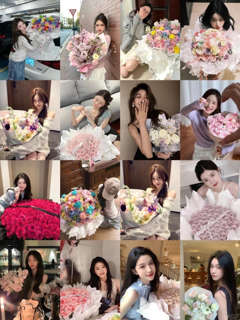 Tại sao chụp ảnh với bó hoa lại trở thành xu hướng?