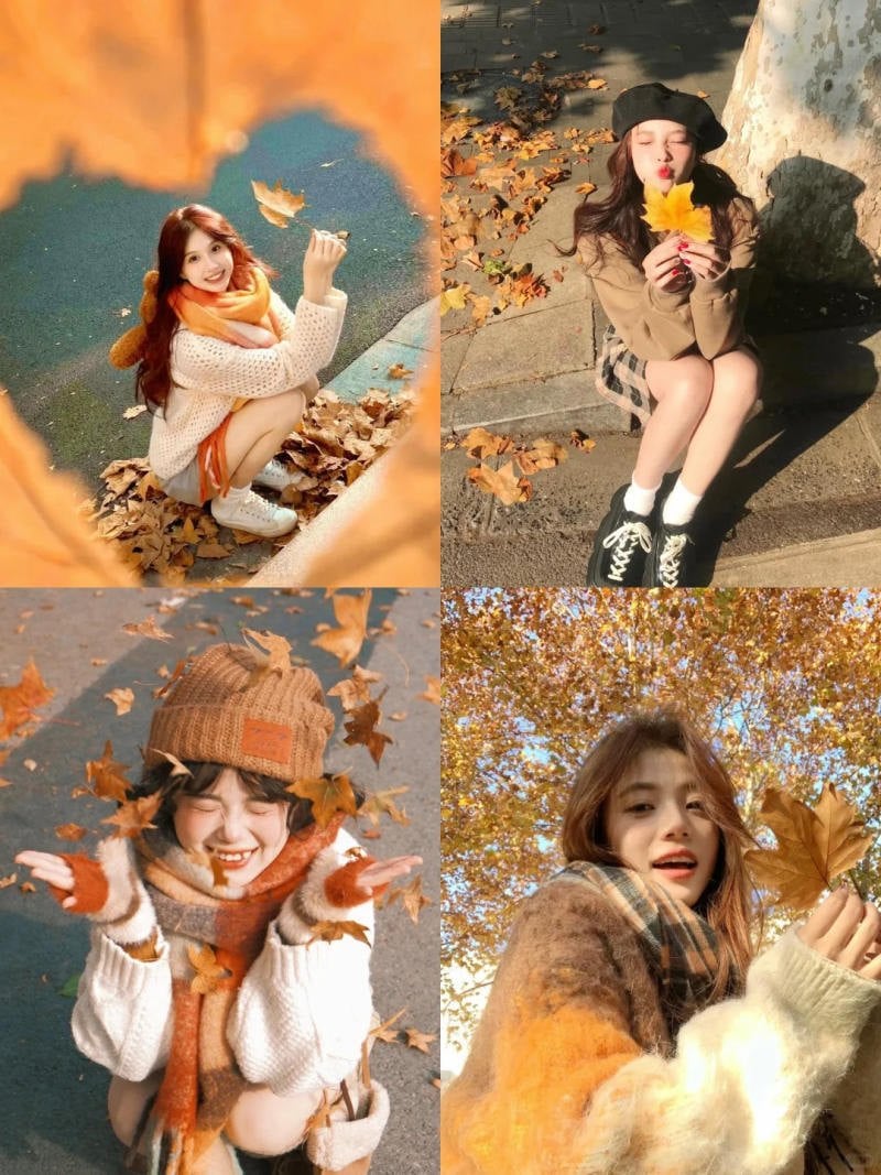 20. Tư thế trong rừng, tay cầm giỏ quả