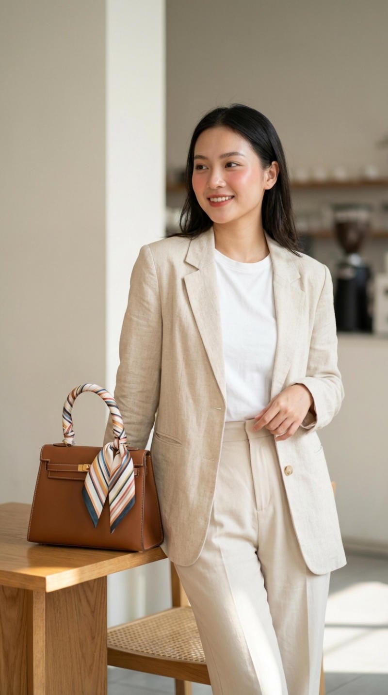 Điểm nhấn tinh tế trên túi xách tay