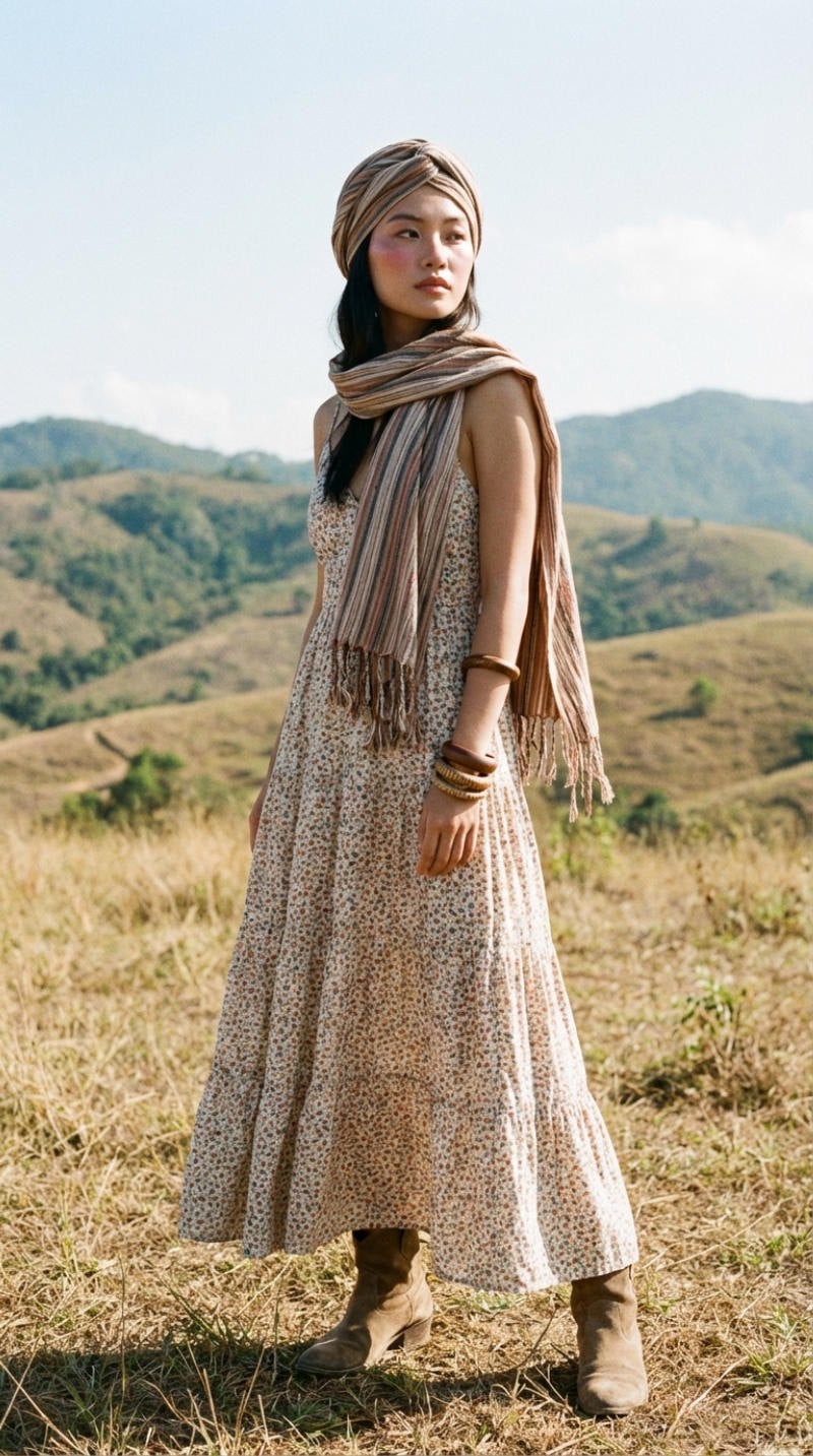 Phong cách Boho-chic