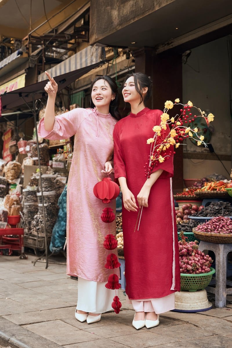 concept chụp ảnh tết