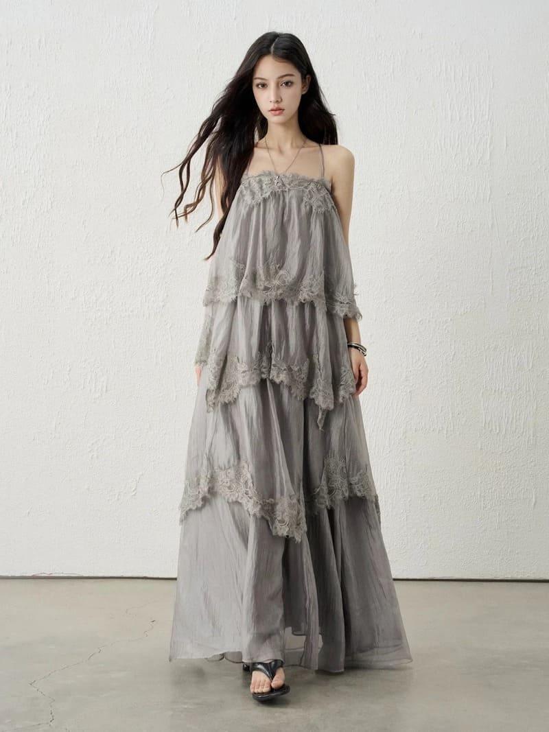 đầm maxi hở lưng