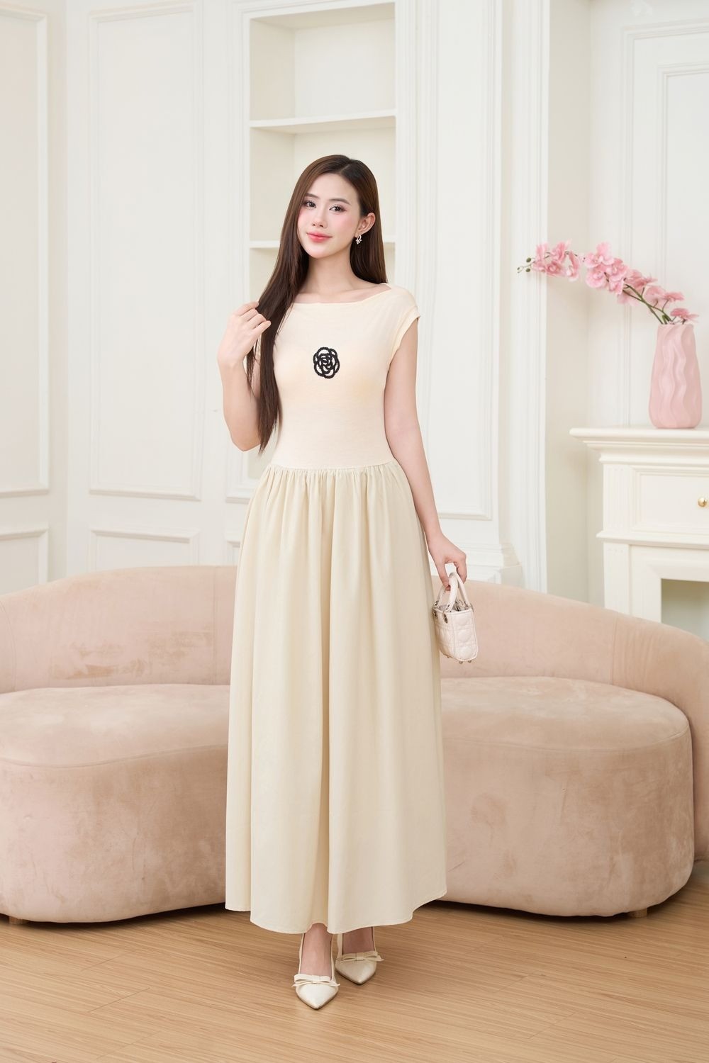 Mua đầm maxi xinh yêu giá ưu đãi tại Cardina