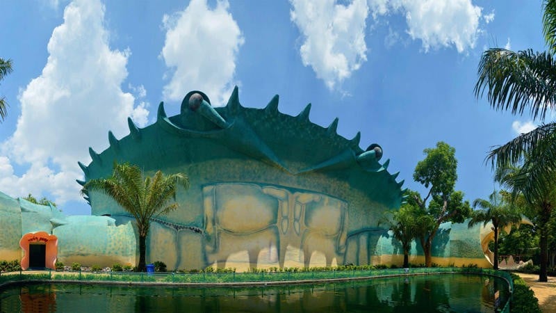 đi đầm sen mặc gì