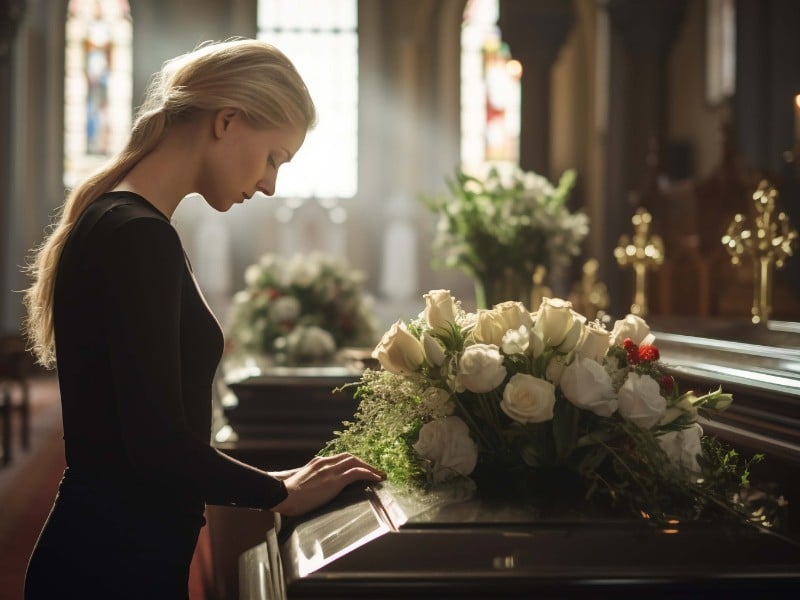 đi đám tang mặc gì