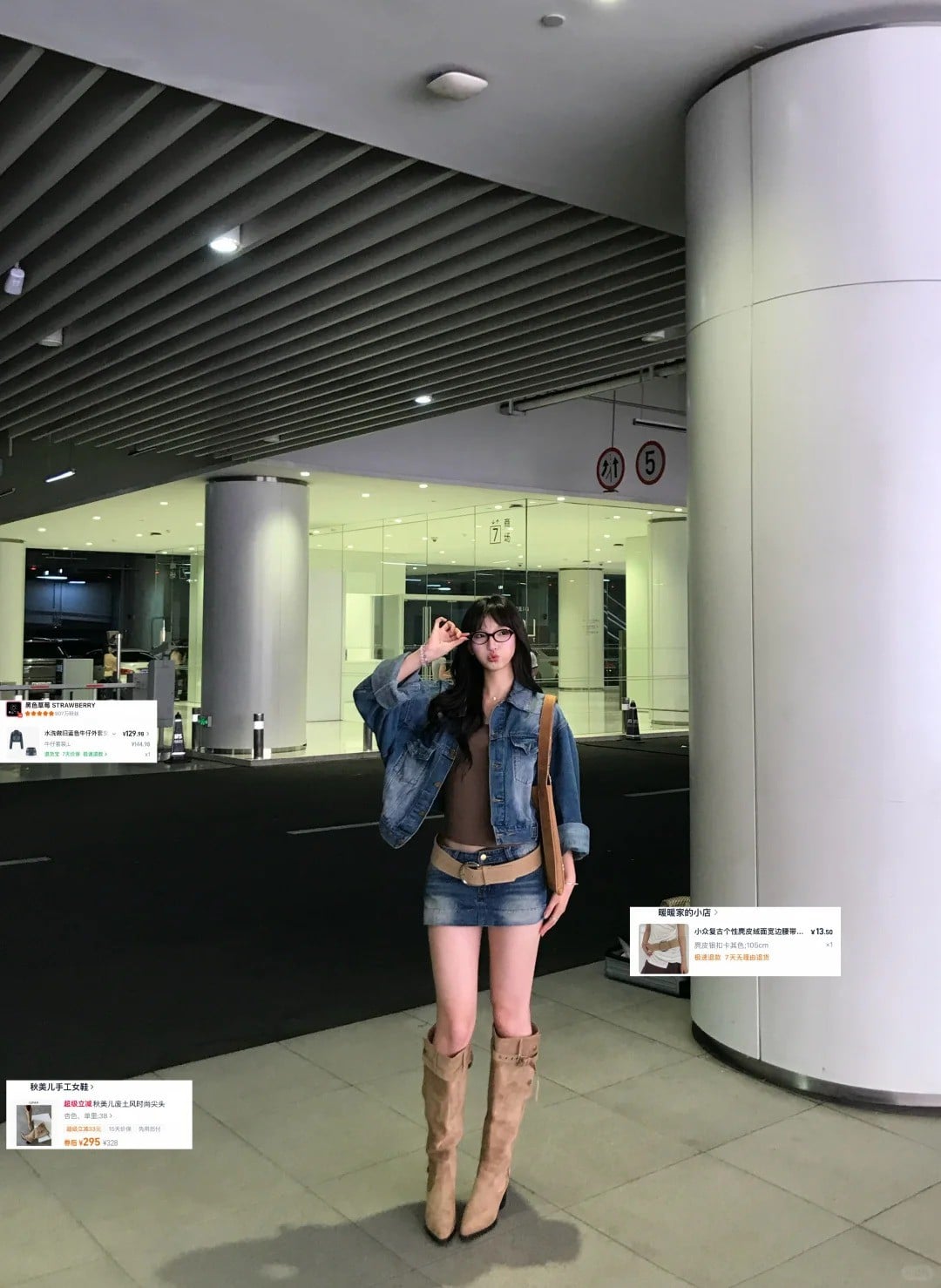 Denim-on-denim cổ điển và năng động