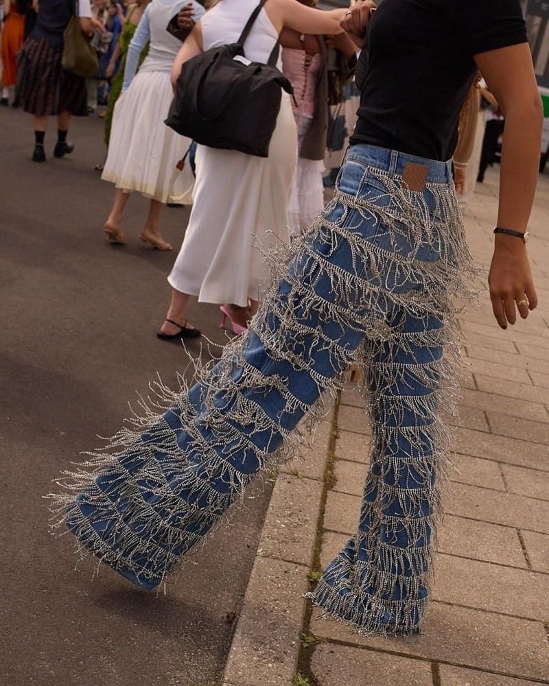 Jeans Tua Rua Xích Bạc