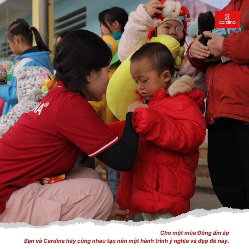 chiến dịch thiện nguyện cardina giving
