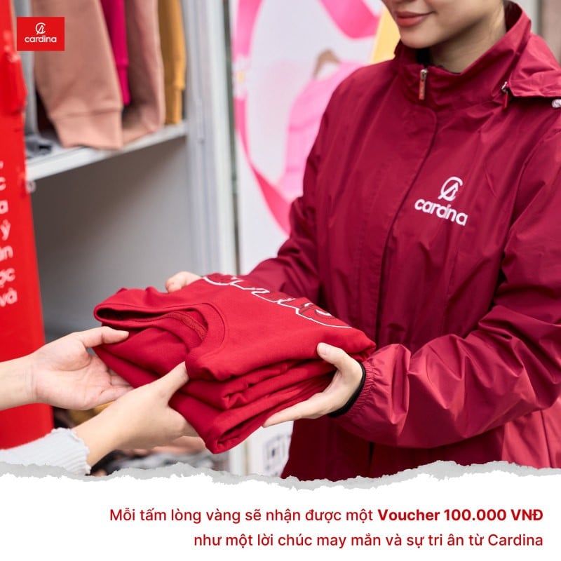 chiến dịch thiện nguyện cardina giving