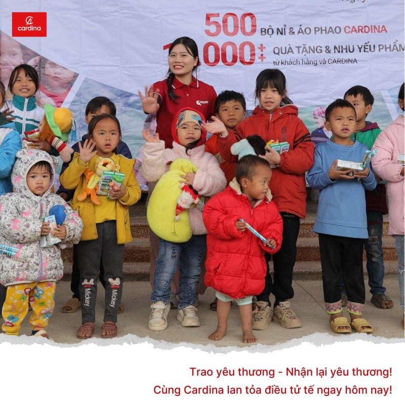 chiến dịch thiện nguyện cardina giving