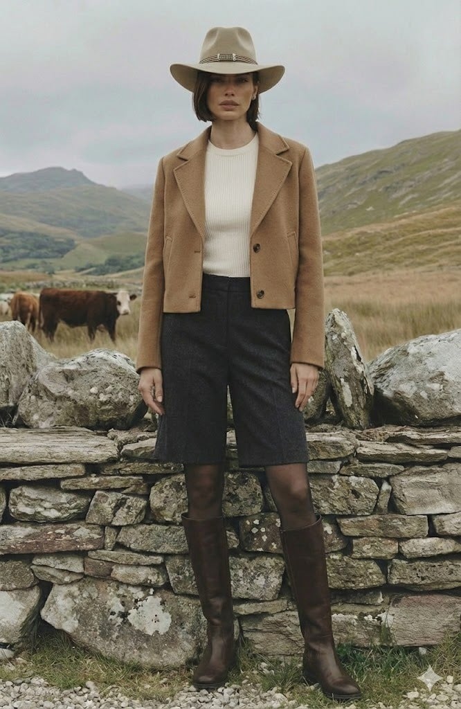 Quần Short Bermuda và Quần tất