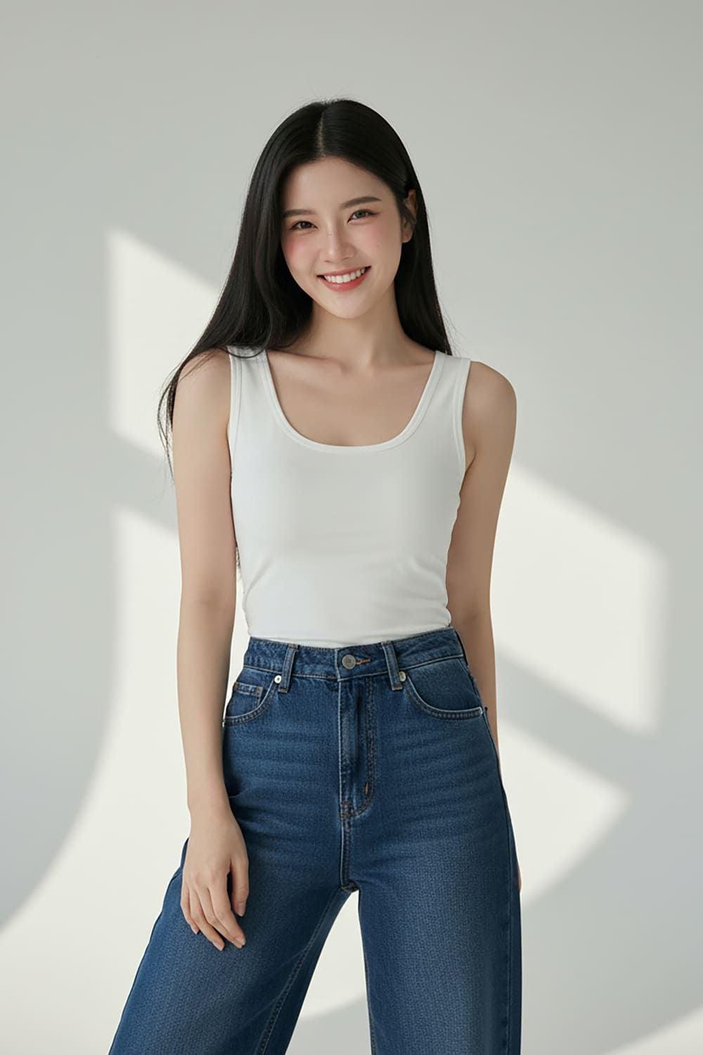 quần jean ống đứng