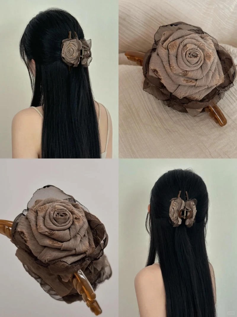 cách búi tóc không bị già