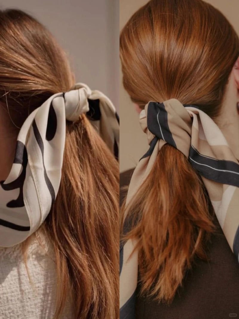 cách búi tóc không bị già